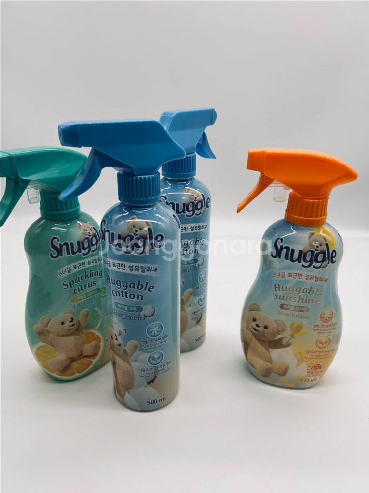 스너글 섬유탈취제 4개 일괄--0