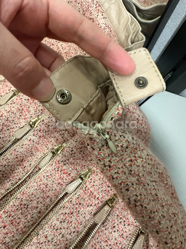 알렉산더 맥퀸 트위드 스커트 40--2