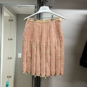 알렉산더 맥퀸 트위드 스커트 40