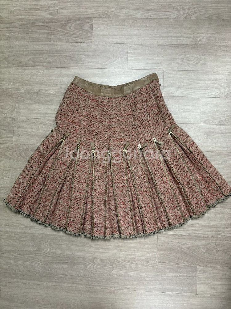 알렉산더 맥퀸 트위드 스커트 40--1