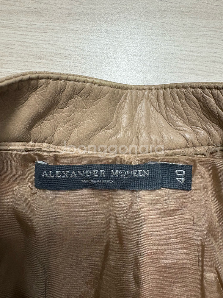 알렉산더 맥퀸 트위드 스커트 40--3