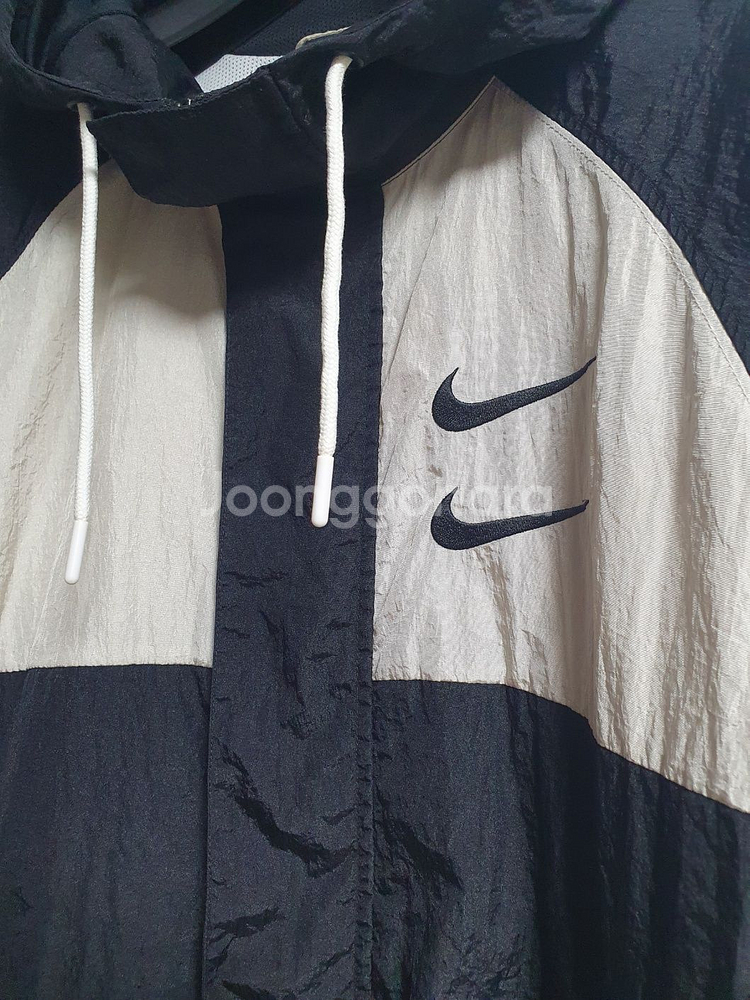 택포가 나이키 윈드브레이커 더블 스우시 우븐 후디 바람막이 L--3