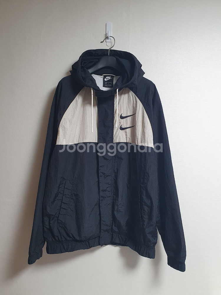 택포가 나이키 윈드브레이커 더블 스우시 우븐 후디 바람막이 L--1