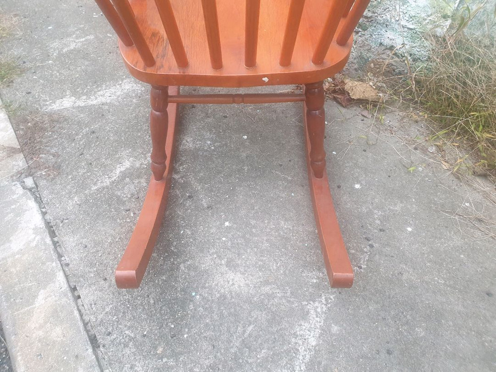 원목 흔들 의자(인천)--7