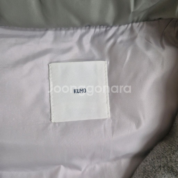 KUHO 구호 다운 패딩 조끼--6