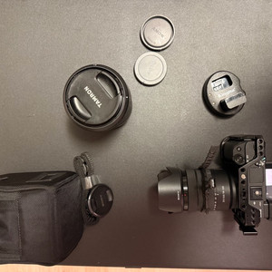 [마지막 가격내림]소니 a6400 + sony 18-135mm렌즈 풀세트 + Tamron 18-300mm 렌즈 포함