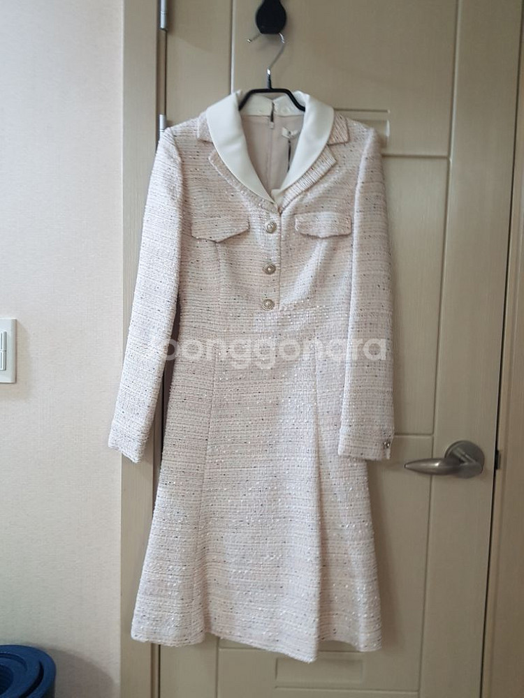 잇미샤 트위드 원피스+벨트(새상품--1