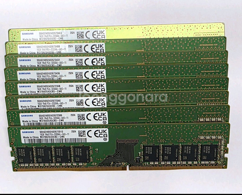삼성 ddr4-3200 16G 8개팝니다--0