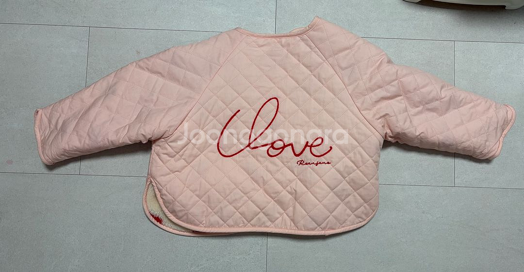 로아앤제인 하트양면점퍼 110--4