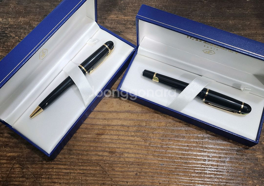 워터맨 만년필과 볼펜.--1