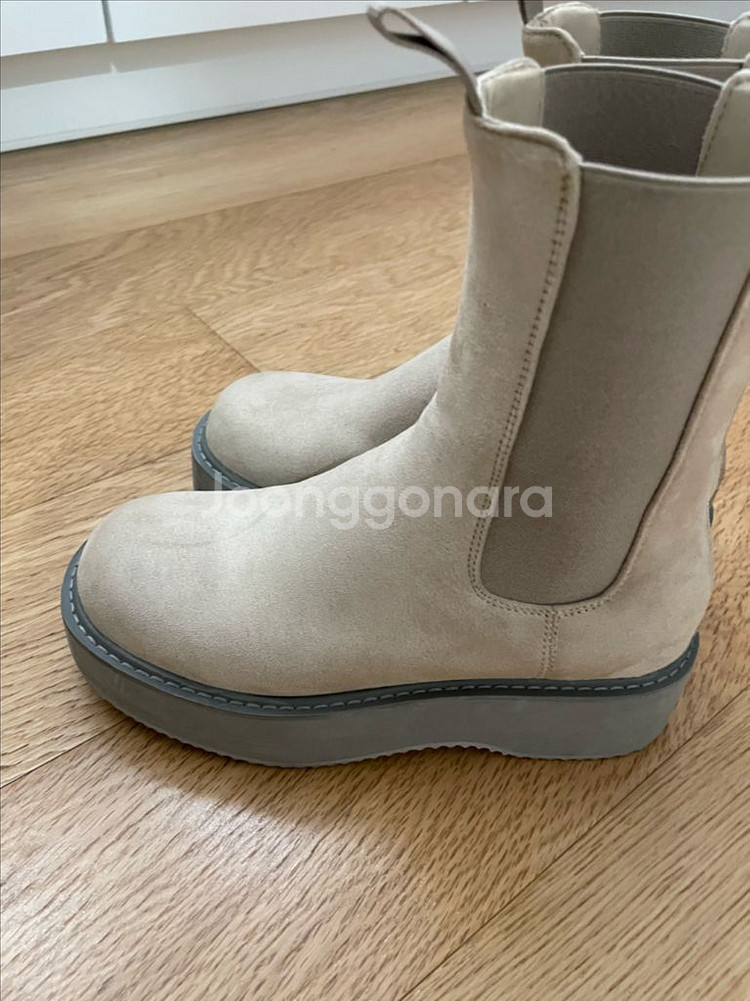 강자매 플랫폼 미들 첼시부츠 벅스버니 230--0