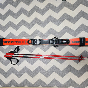 블리자드 주니어 스키 세트 142cm + 피셔 스키부츠 255