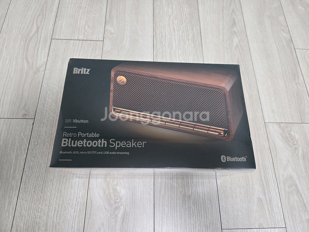 브리츠 BR-Vbutton 블루투스 스피커 미개봉 새제품 판매합니다.--1