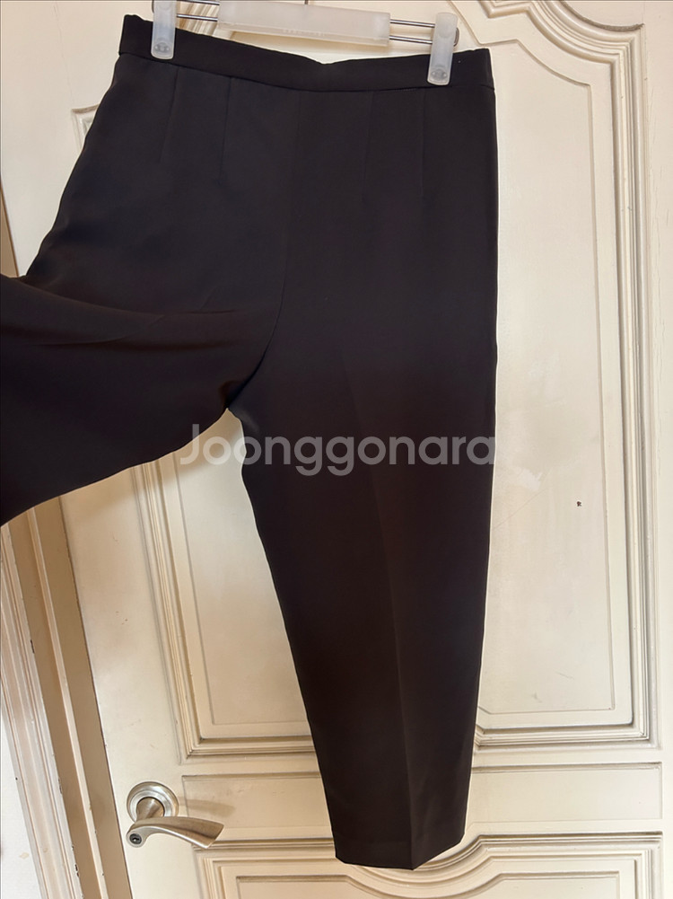 엔폴드 테이퍼드 슬랙스 팬츠 새상품--2