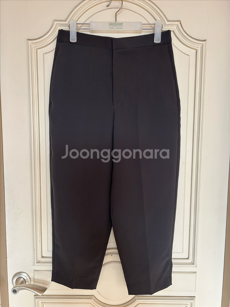 엔폴드 테이퍼드 슬랙스 팬츠 새상품--0