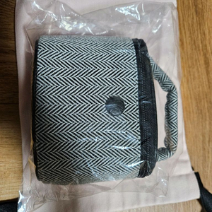 봉긋 소프트스퀘어백 미니 헤링본검정