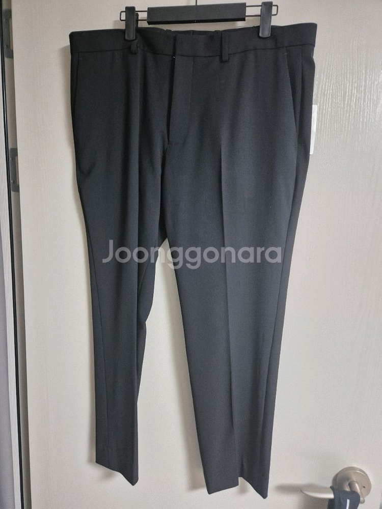 띠어리 호비아트 페이튼 블랙 36 새상품 팬츠--0