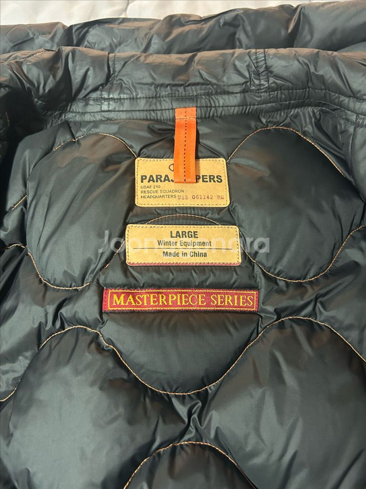 [22FW/M] 파라점퍼스 고비 패딩 마스터피스 블랙 L--3