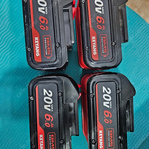 계양20v 6ah 신형전동배터리 3개