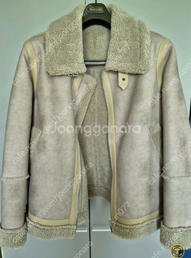 리버클래시 남성 무스탕 점퍼. 새제품입니다. 100 사이즈--0