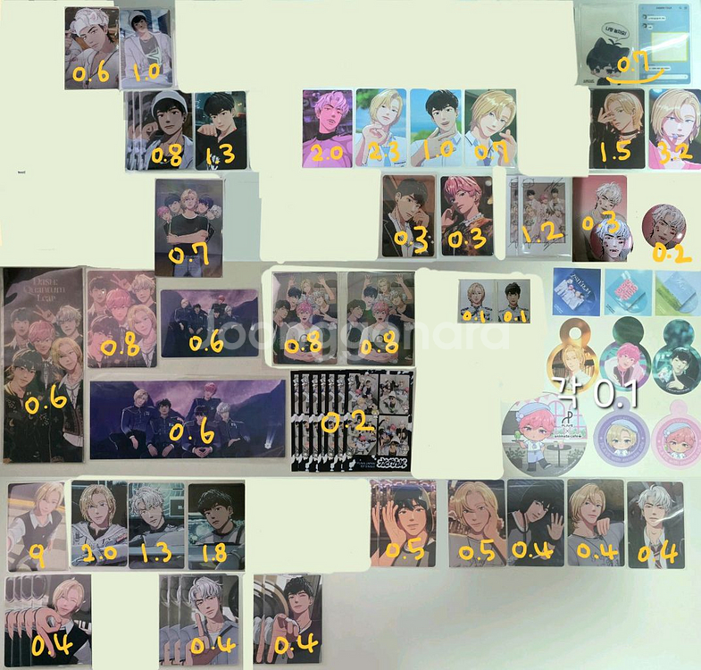 처분)플레이브 plave 포카 미공포 럭드--0