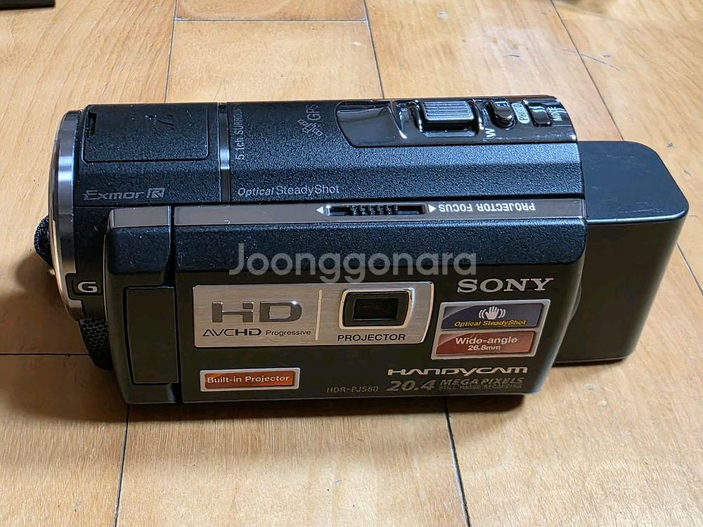 소니 HDR-PJ580 프로젝트 캠코더--1