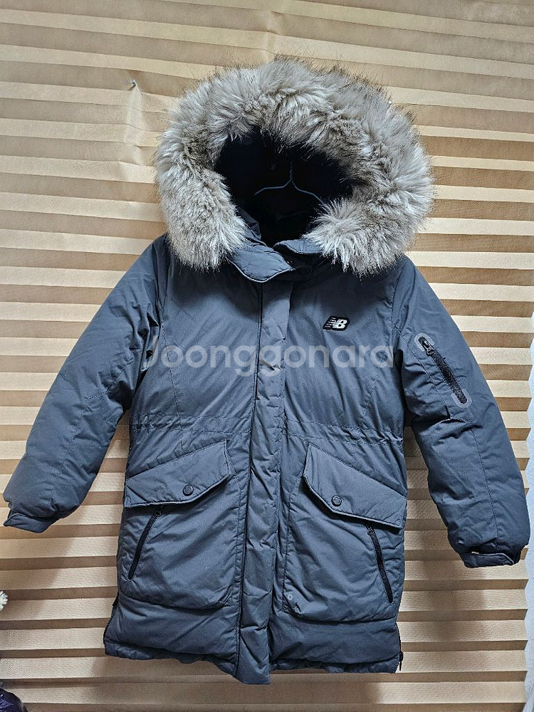 뉴발란스 키즈 롱패딩 구스다운점퍼 사이즈 130--0