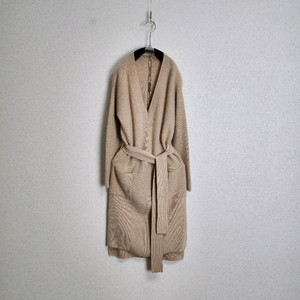 베이지 캐시미어100% 니트원피스 55