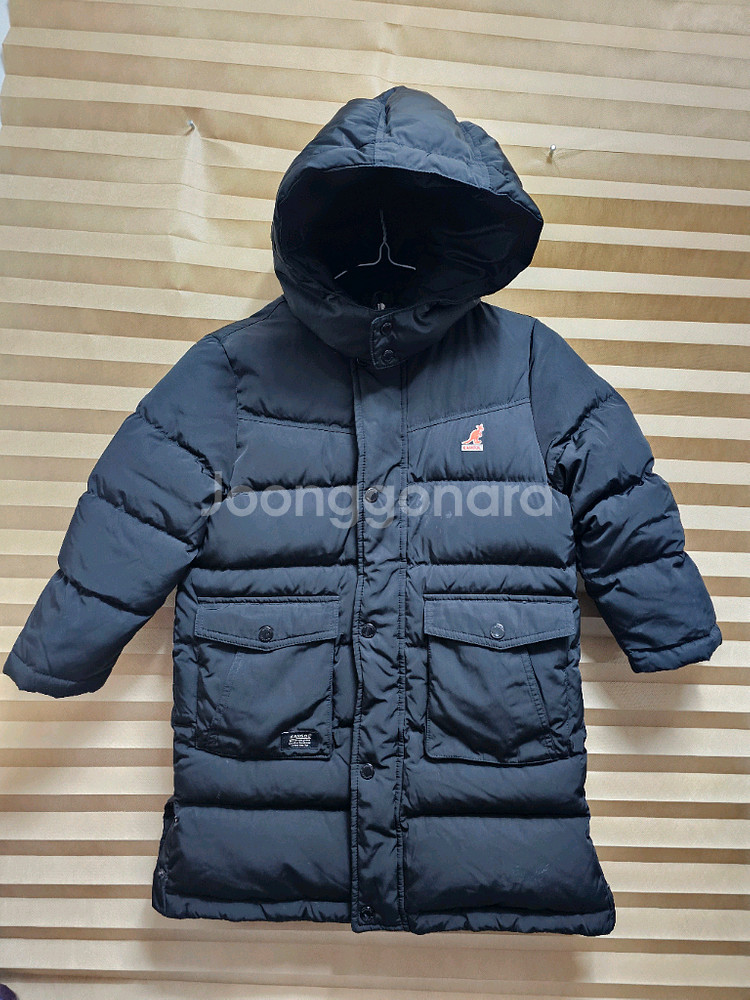 캉골 키즈 롱패딩 다운점퍼 사이즈 120--0