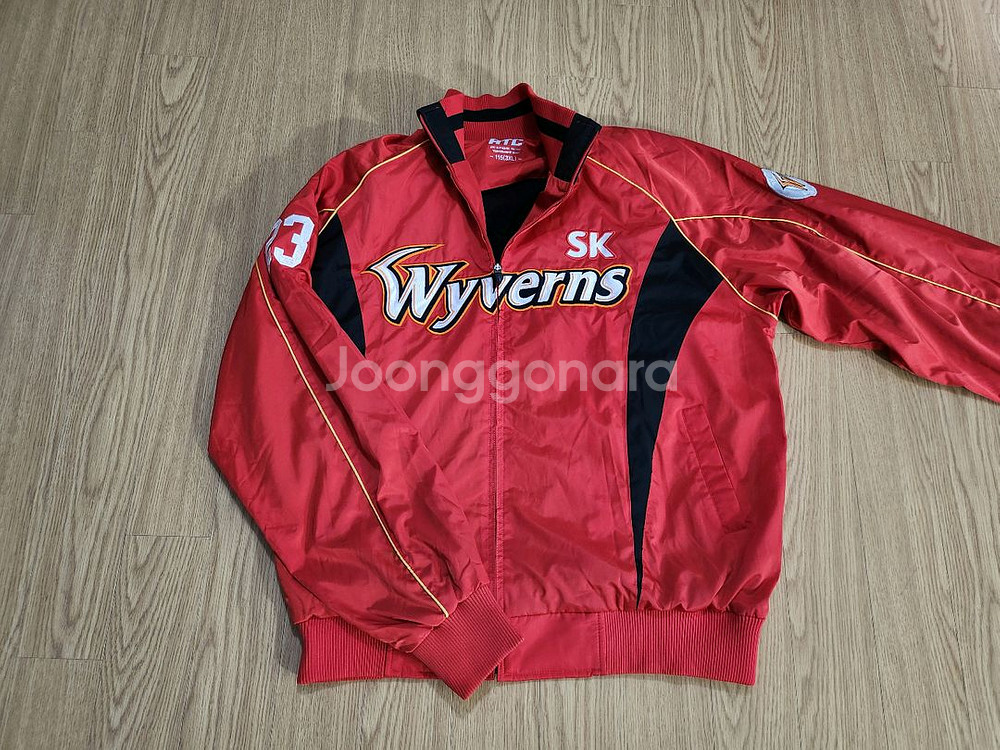 sk와이번스 야구점퍼--0