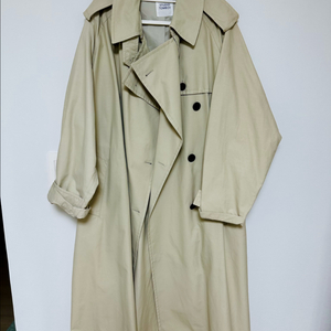 스튜디오 톰보이 트렌치 코트 프리사이즈 롱 오버핏