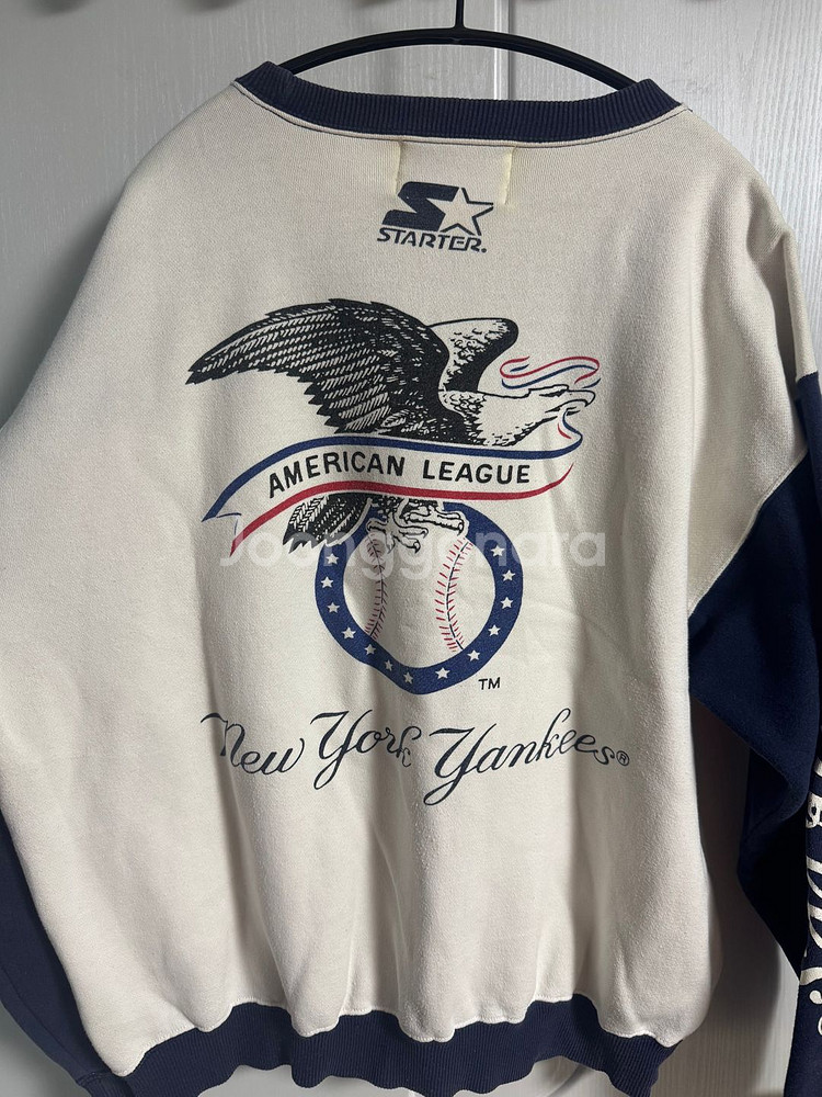 양키스 스타터 맨투맨 L--3