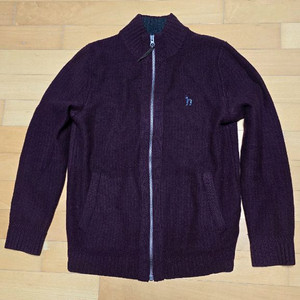 헤지스 울 가디건 울 자켓