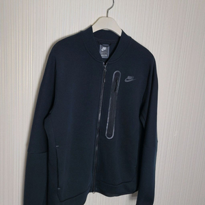 100_나이키 테크플리스 봄버 자켓 집업 블랙