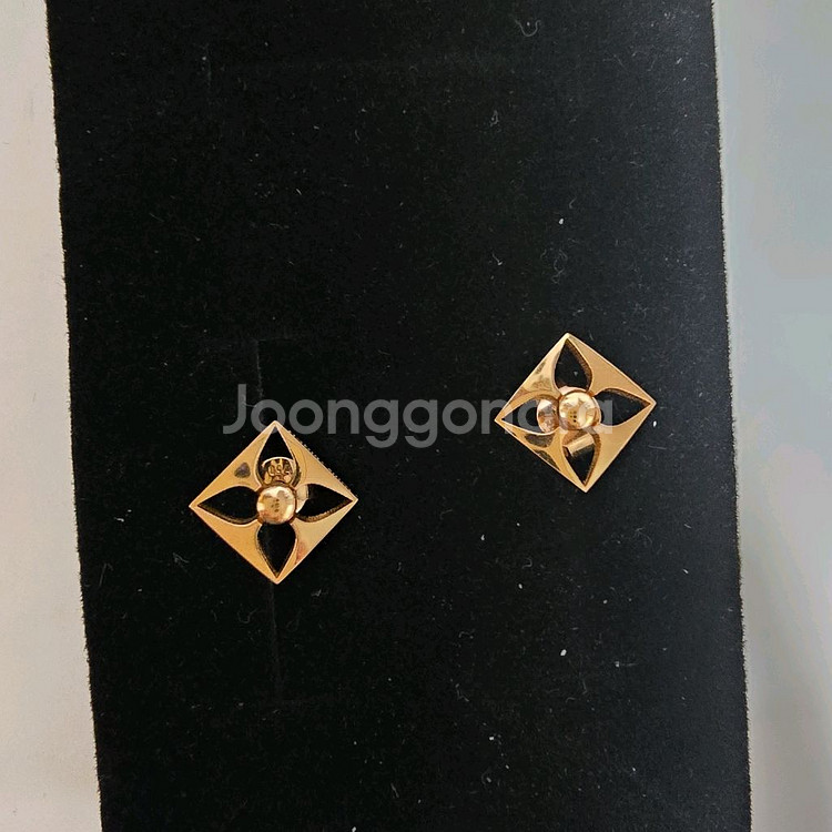 18k핑크골드 귀걸이--0