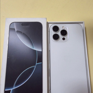 아이폰 16 프로맥스 실버 256GB