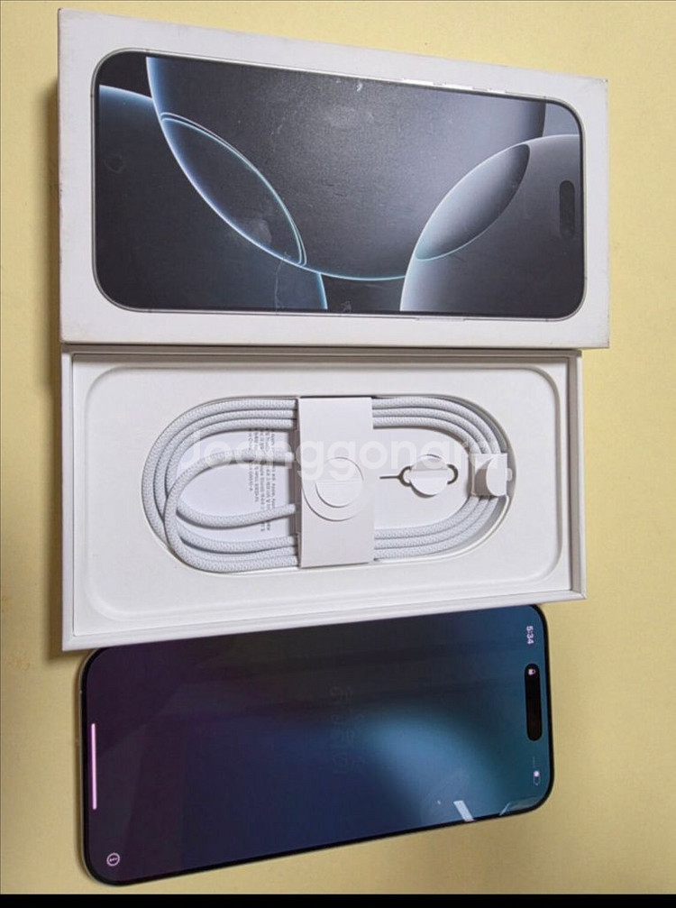 아이폰 16 프로맥스 실버 256GB--1