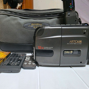 골드스타 8mm 캠코더 ARTcam LC-E750 / 작동불명 / 인테리어·소품용 이미지