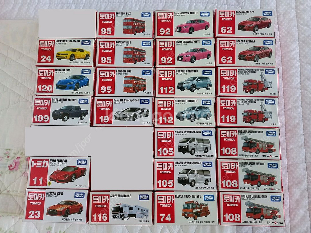 단종된 토미카 팝니다. 희귀미니카자동차핫휠타카라토미--0