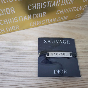 정품) 디올 소바쥬 브레이슬릿 팔찌 (코스메틱)