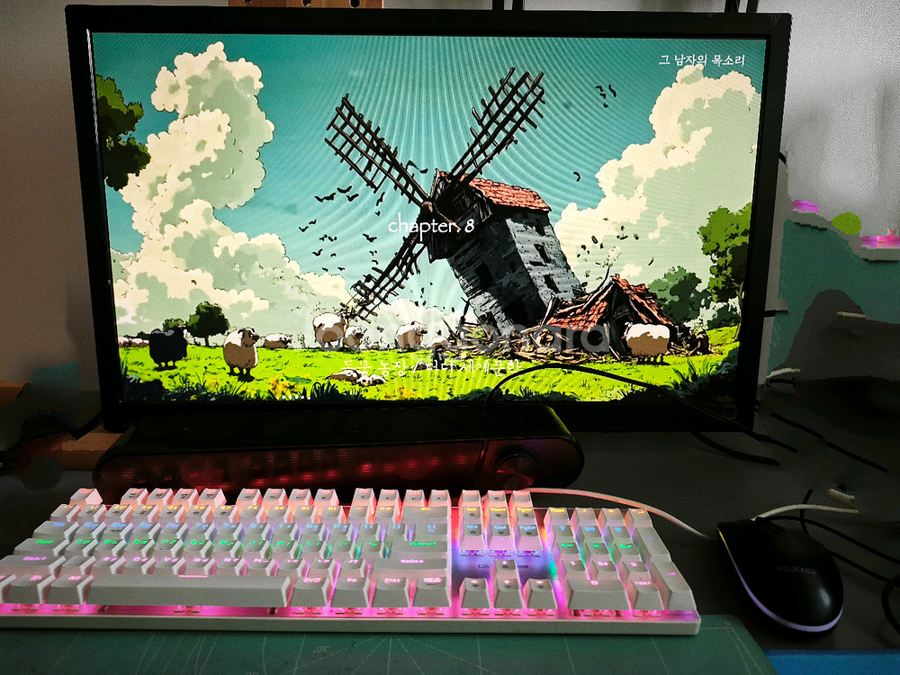 컴퓨터 델 T3600 램36 ssd500 워크스테이션(27inch led 모니터기계식키보드마우스스피커무선와이파이)--0