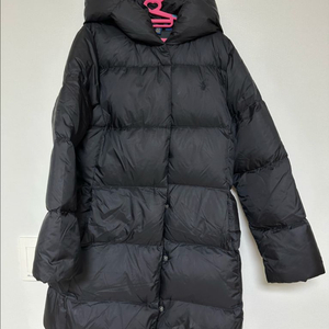 폴로 랄프로렌 여아 롱패딩 블랙 M사이즈 8-10세