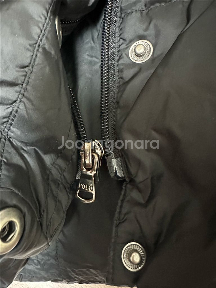 폴로 랄프로렌 여아 롱패딩 블랙 M사이즈 8-10세--5