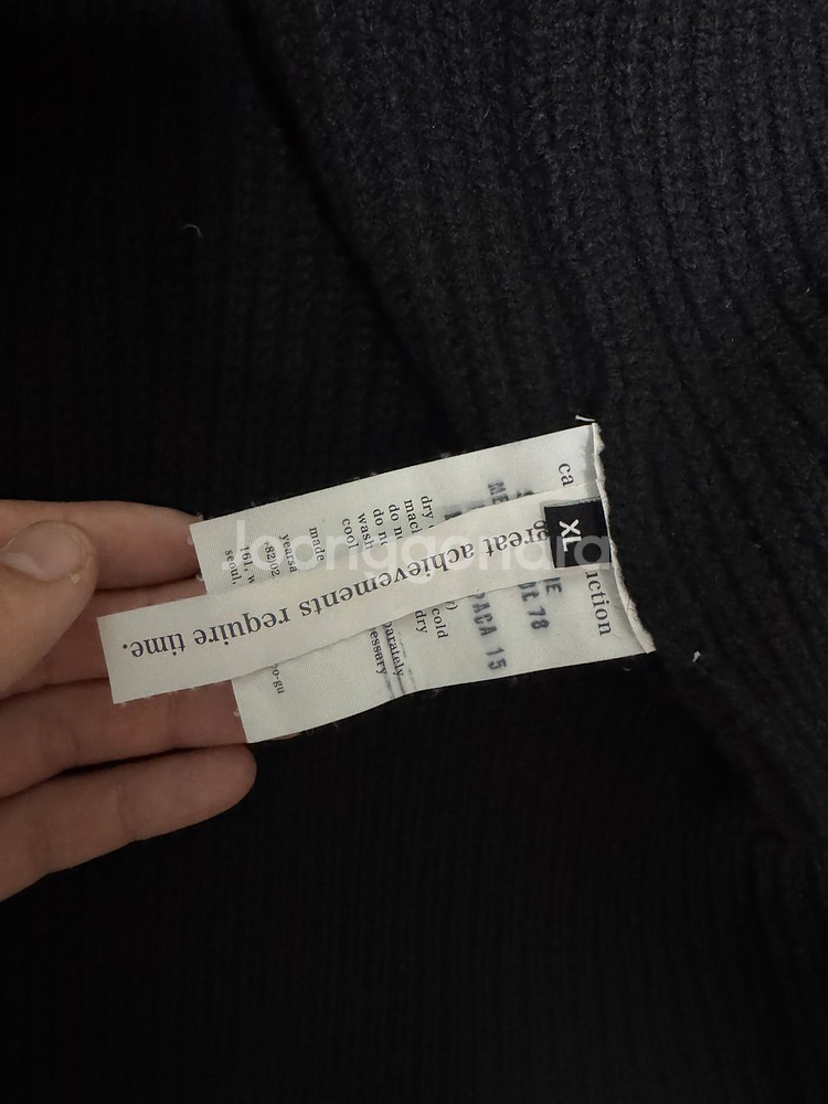 23FW 이얼즈어고 가디건 XL years ago 블랙 가디건--2