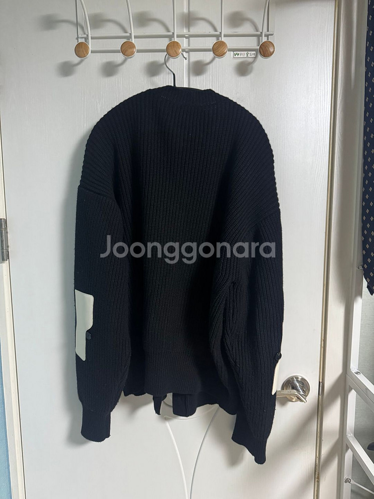 23FW 이얼즈어고 가디건 XL years ago 블랙 가디건--3