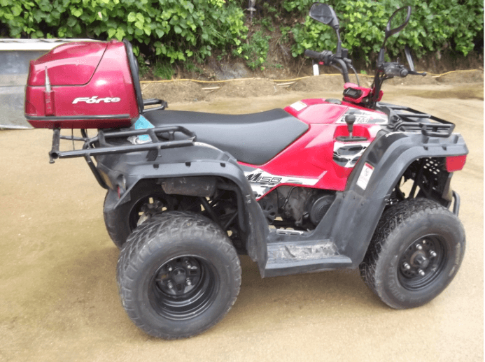 대형 ATV 4륜 오토바이 이미지