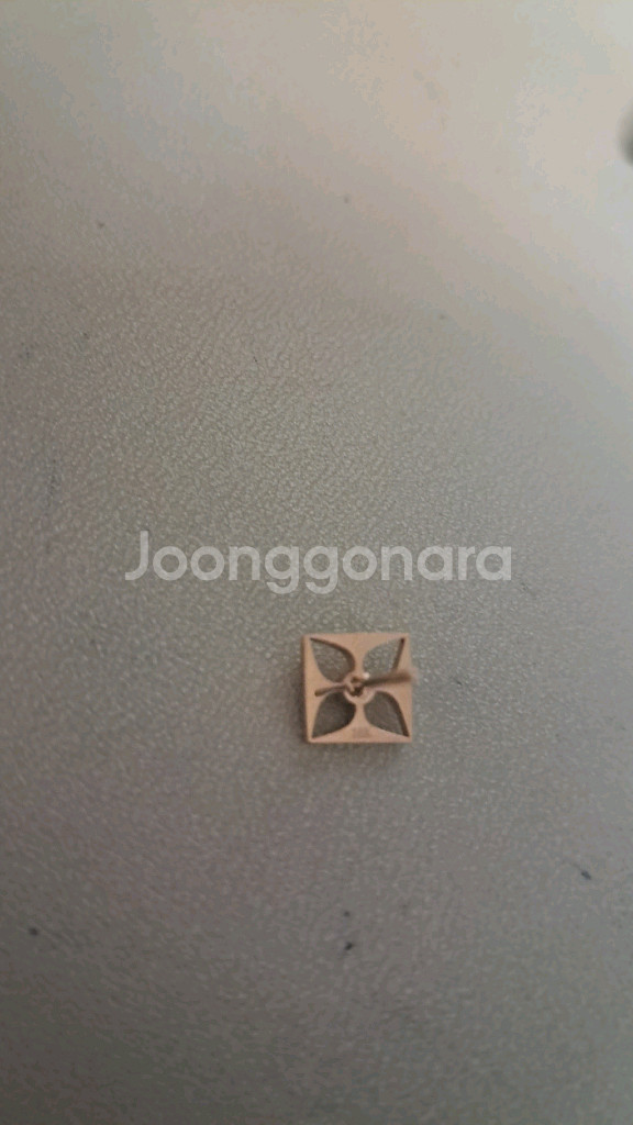 18k핑크골드 귀걸이--6