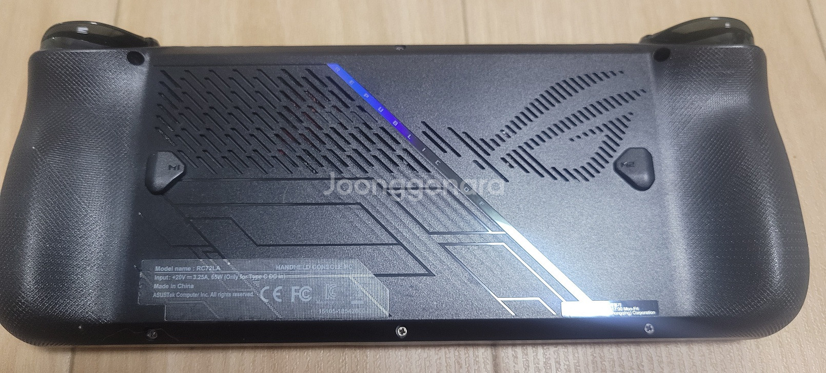 Rog Ally X 흑갈리 4테라 / 실리콘 케이스 / 정품 파우치 (로갈리)--1