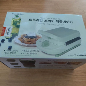 트루리빙 스위치 와플메이커 미개봉 택포