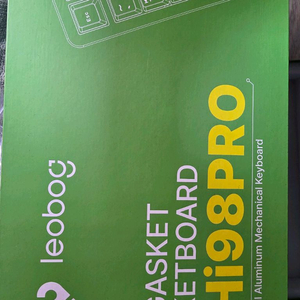 LEOBOG Hi98pro 알루미늄 단순개봉 팝니다 추가키캡증정